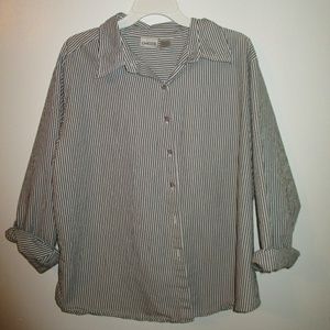 vintage, long sleeve, button up